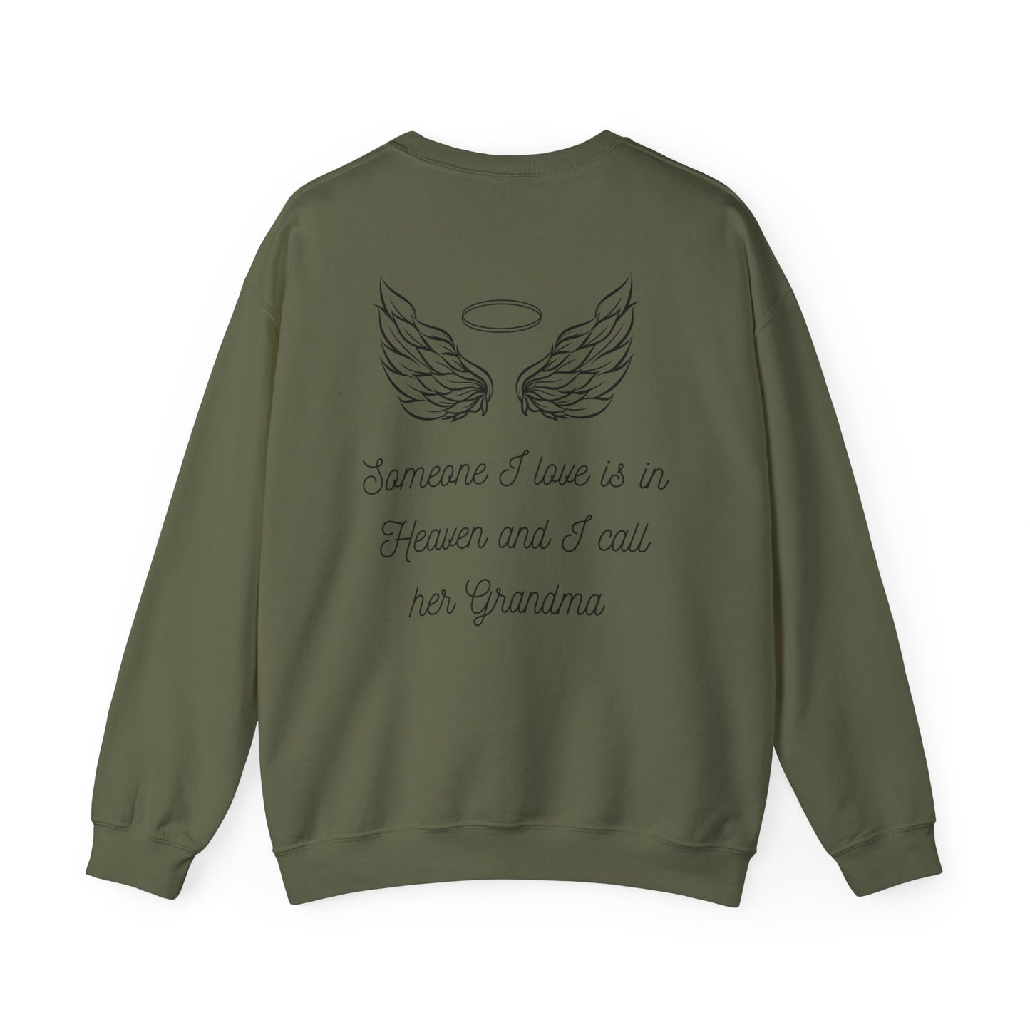 Comforting Angel Wings Crewneck Sweatshirt - Memory of Loved Ones