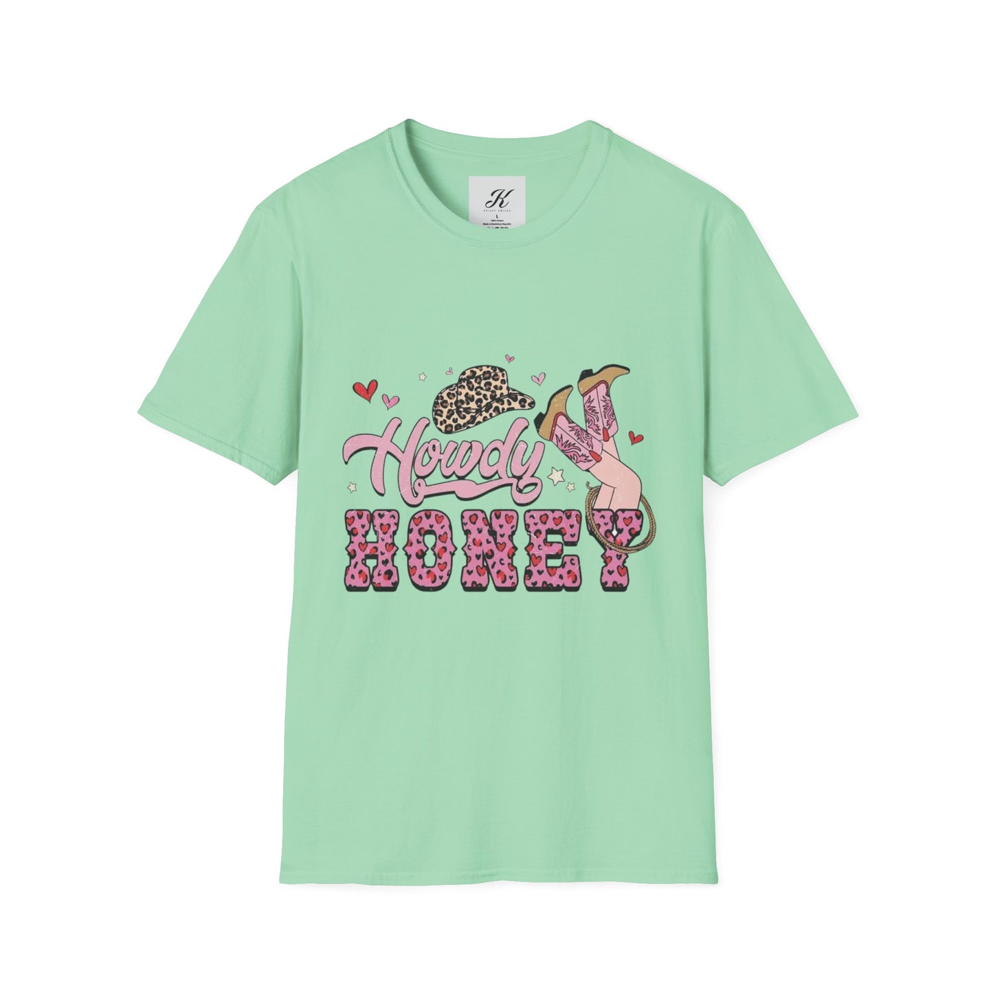 Howdy Honey Unisex Softstyle T-Shirt – Fun & Trendy Western Graphic Tee