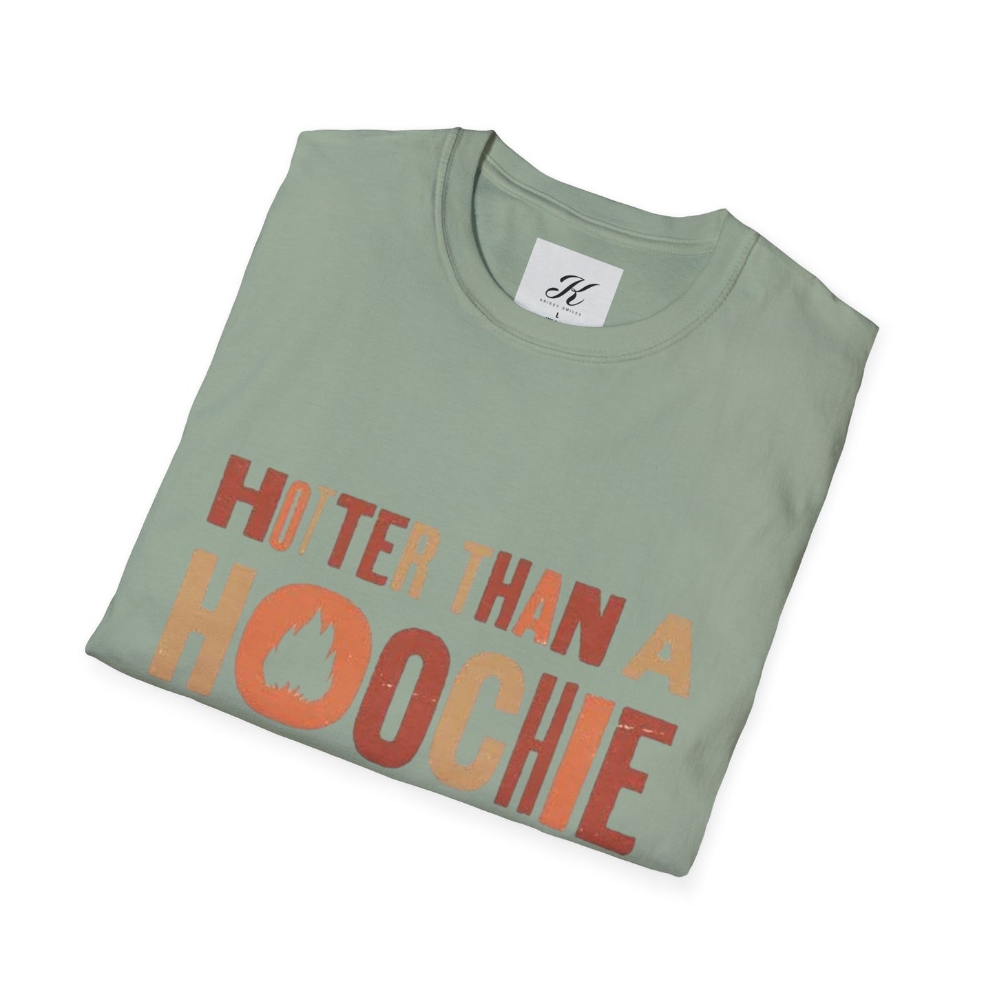 Funny Unisex T-Shirt - "Hotter Than A Hoochie Coochie" - Perfect for Parties & Summer Fun