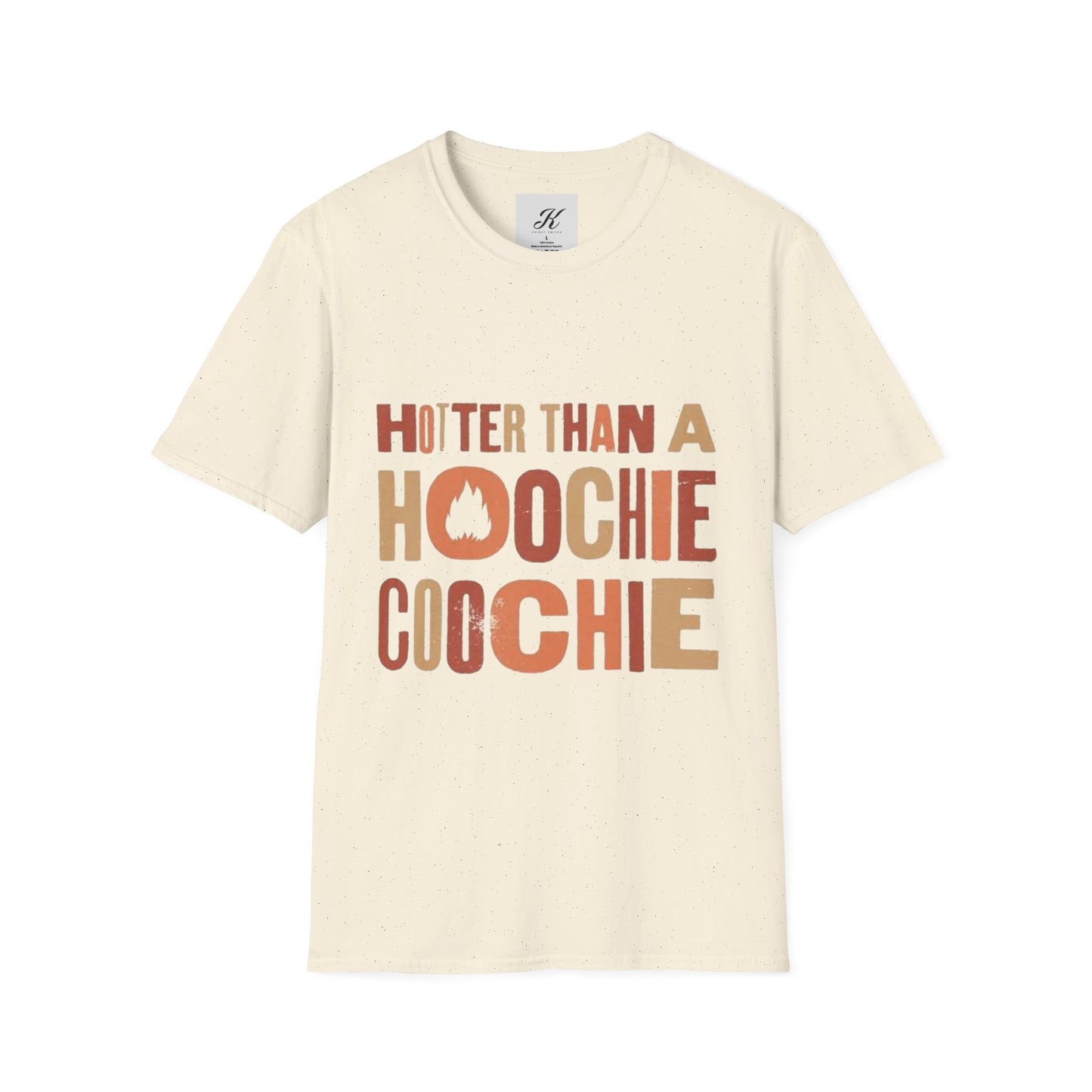 Funny Unisex T-Shirt - "Hotter Than A Hoochie Coochie" - Perfect for Parties & Summer Fun