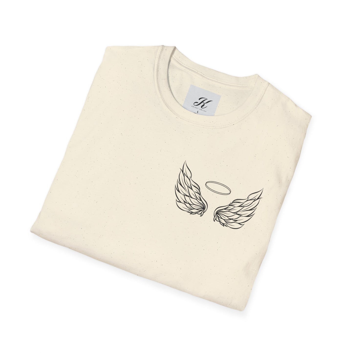 Heavenly Wings Unisex Softstyle T-Shirt – Someone I Love is in Heaven