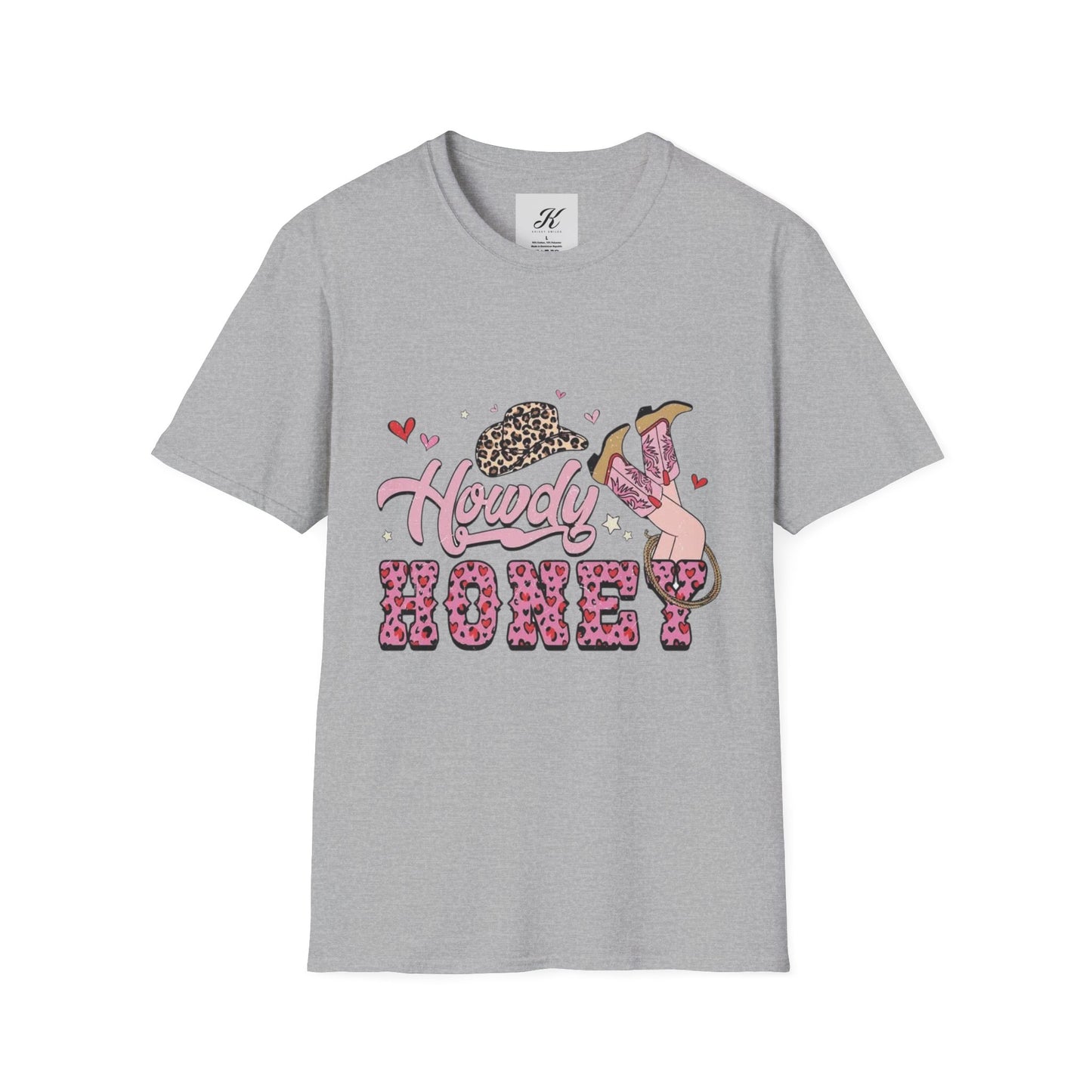 Howdy Honey Unisex Softstyle T-Shirt – Fun & Trendy Western Graphic Tee