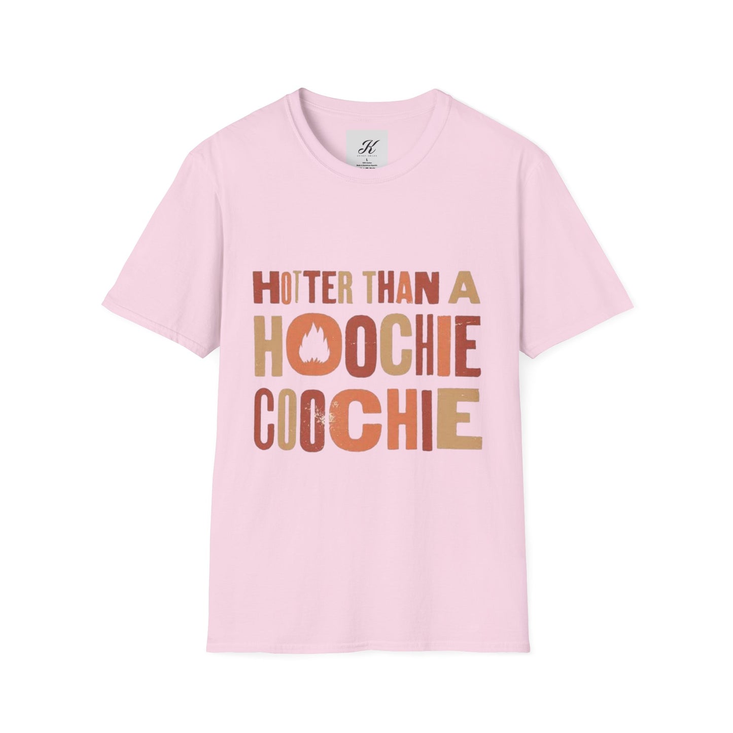 Funny Unisex T-Shirt - "Hotter Than A Hoochie Coochie" - Perfect for Parties & Summer Fun