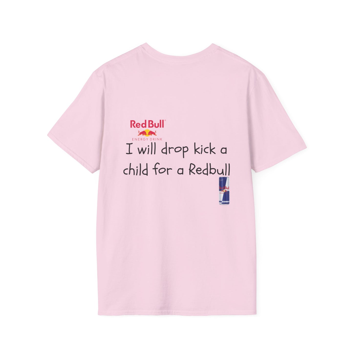 Funny Red Bull Energy Drink Unisex Softstyle T-Shirt