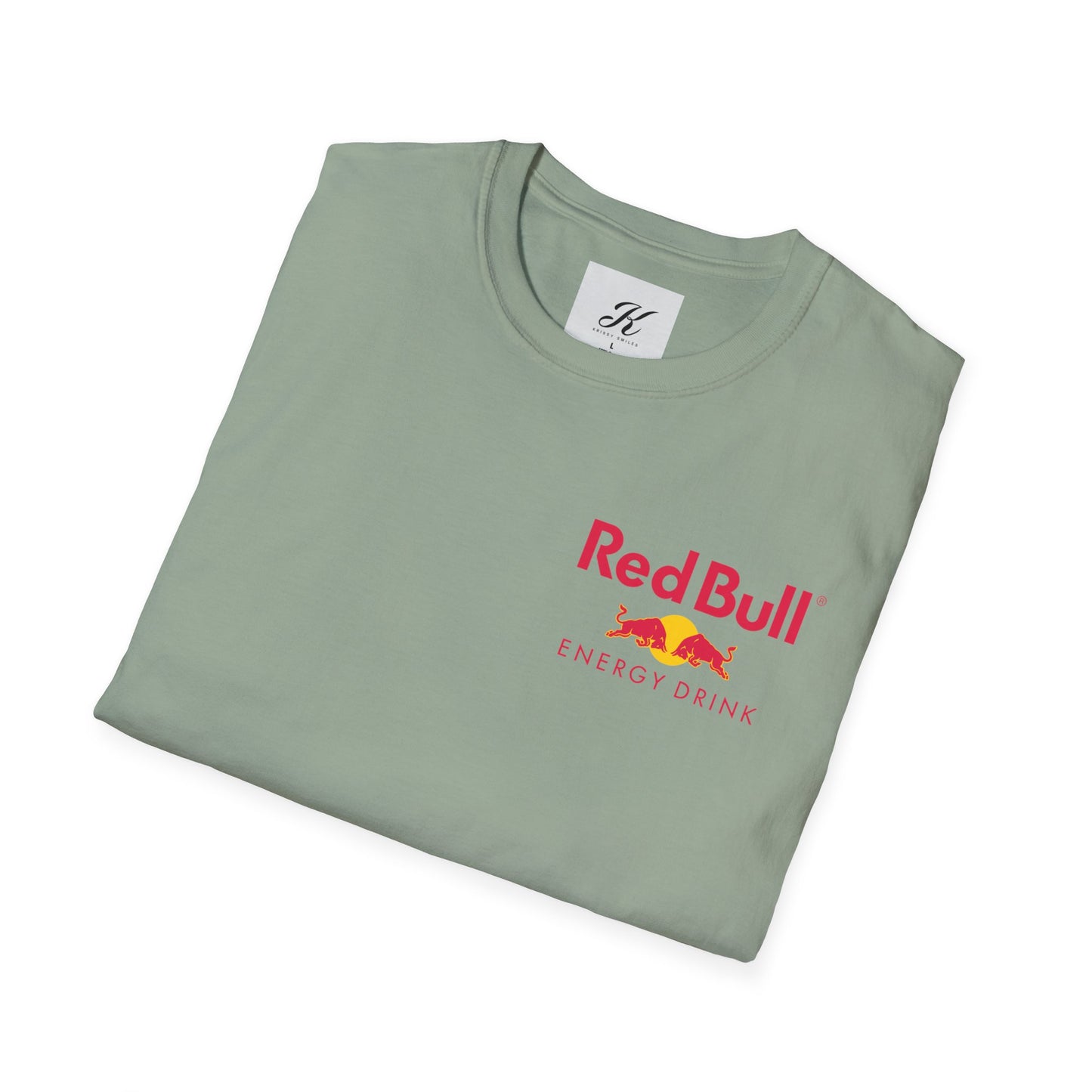 Funny Red Bull Energy Drink Unisex Softstyle T-Shirt