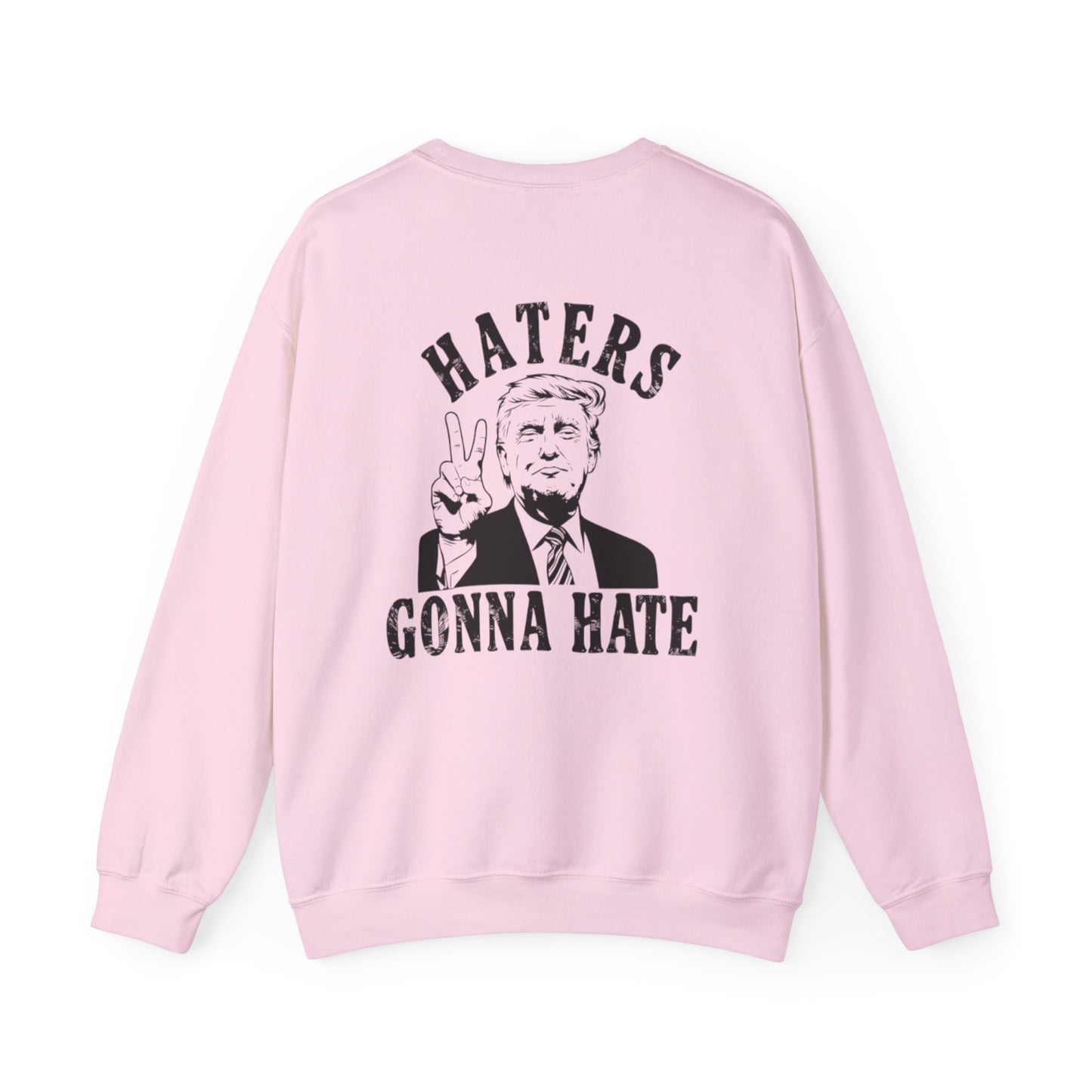 Funny Unisex Crewneck Sweatshirt - 'Daddy's Home' & 'Haters Gonna Hate'