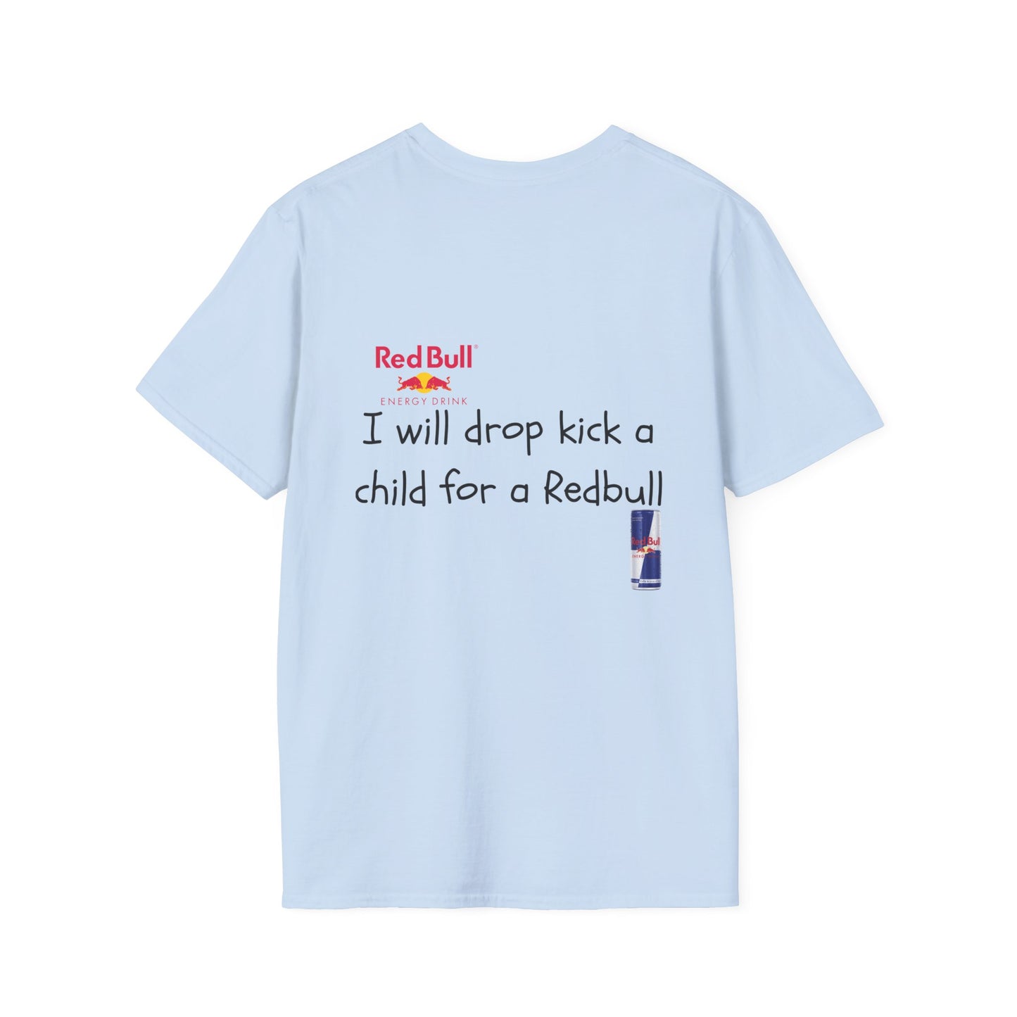 Funny Red Bull Energy Drink Unisex Softstyle T-Shirt