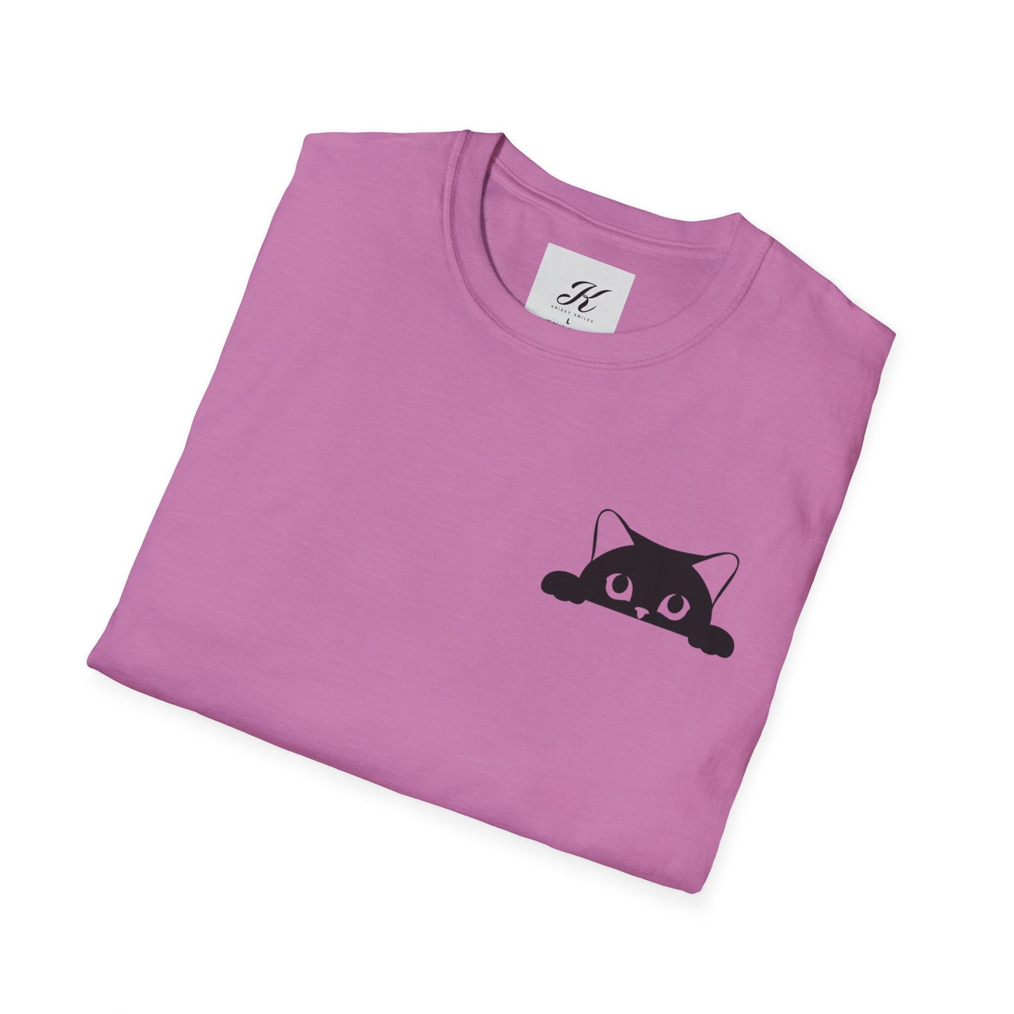 Cute Cat Mama Unisex Softstyle T-Shirt - Perfect Gift for Cat Lovers