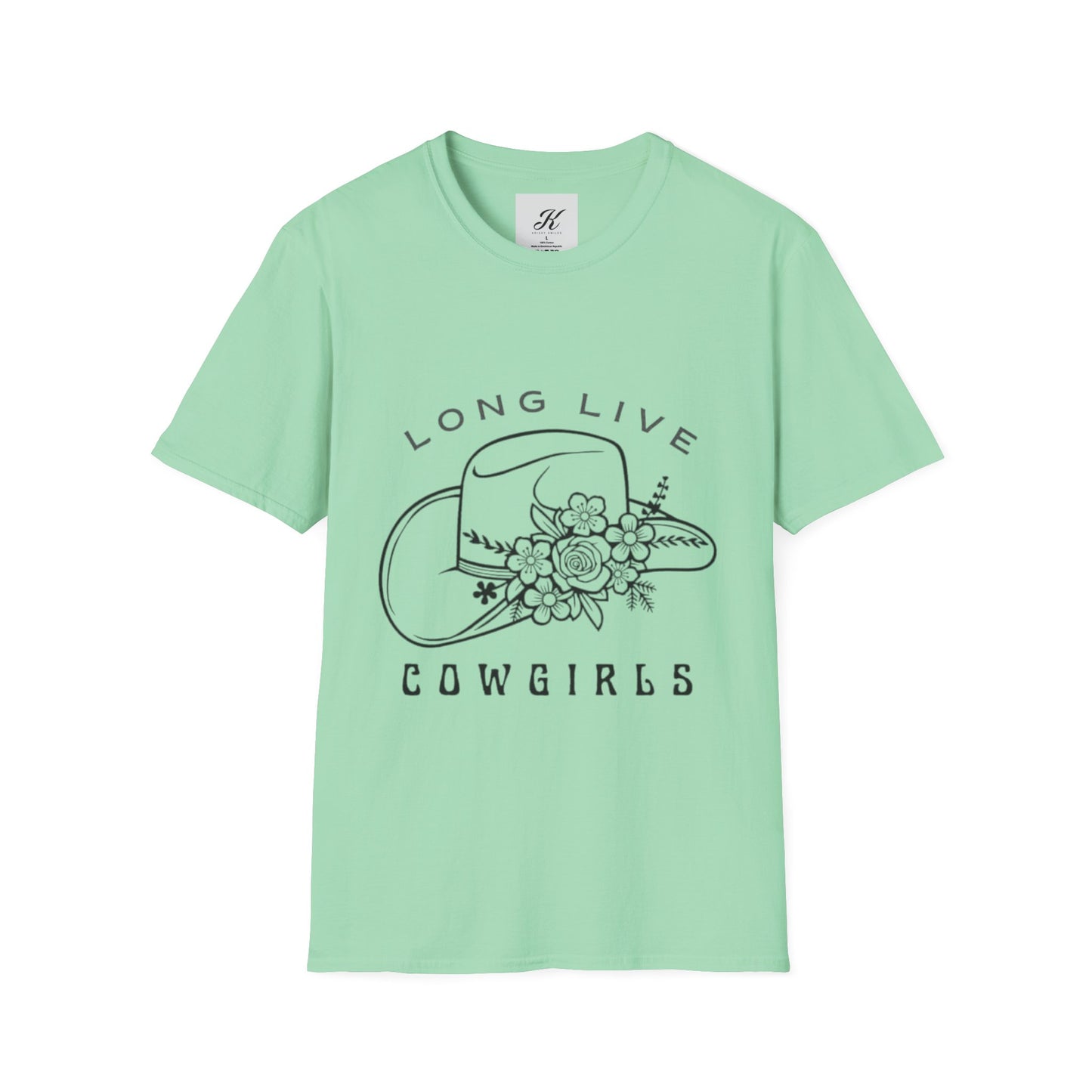 Long Live Cowgirls Unisex T-Shirt - Softstyle Tee for Country Lovers