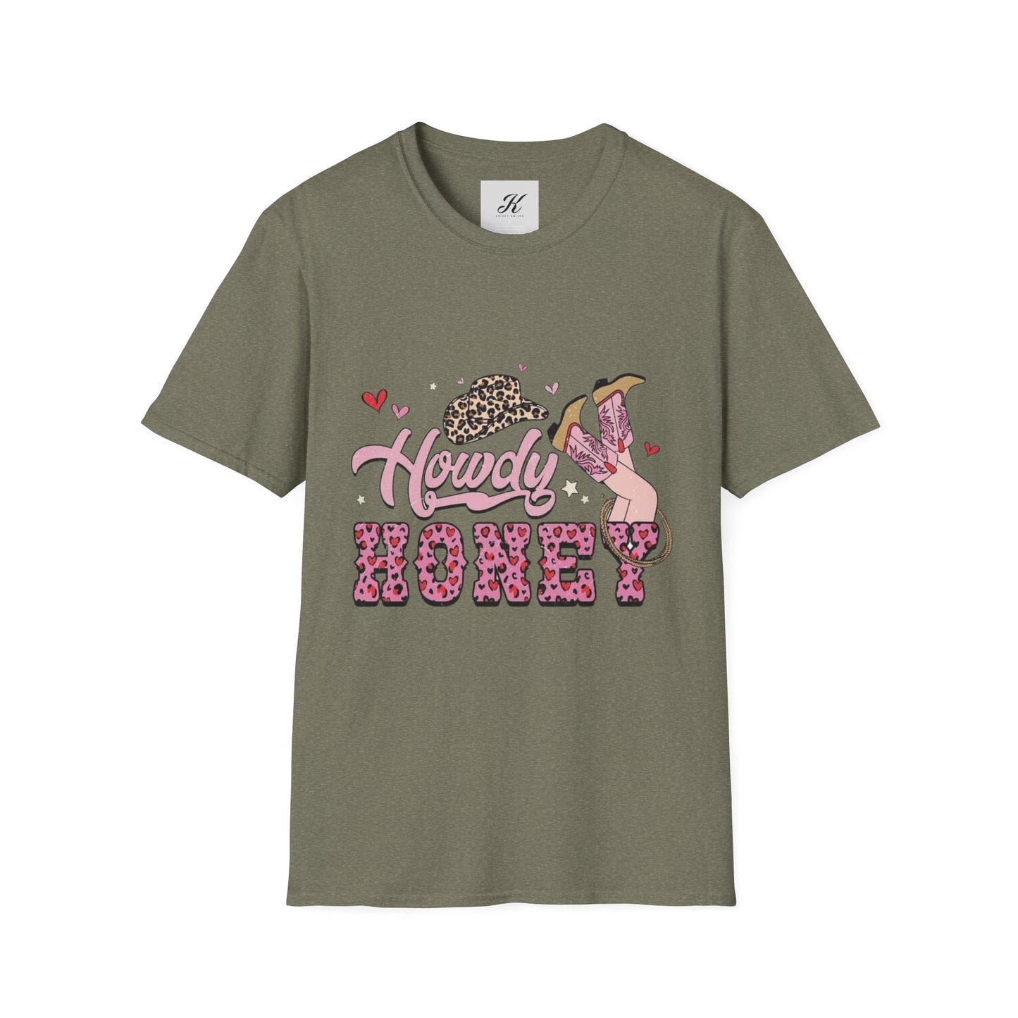 Howdy Honey Unisex Softstyle T-Shirt – Fun & Trendy Western Graphic Tee