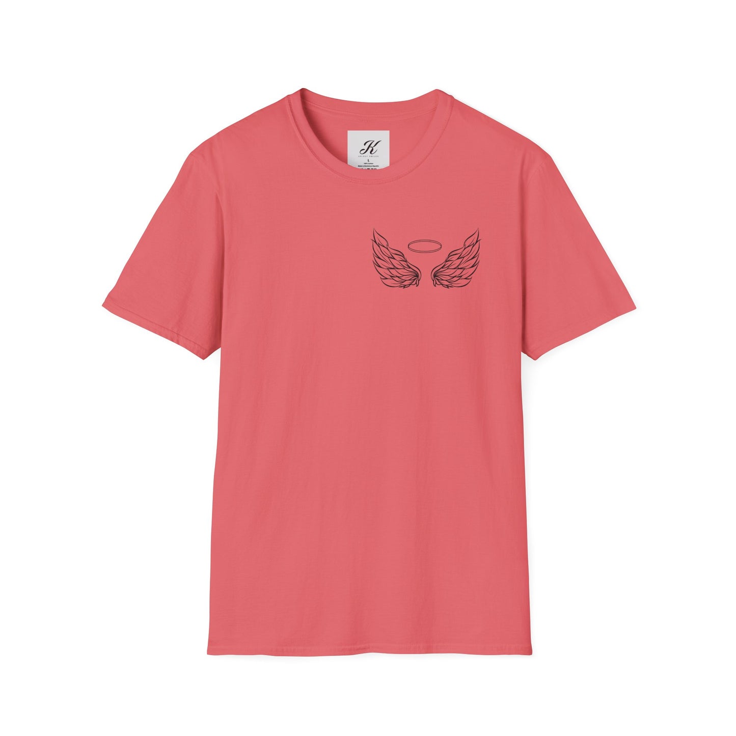 Heavenly Wings Unisex Softstyle T-Shirt – Someone I Love is in Heaven