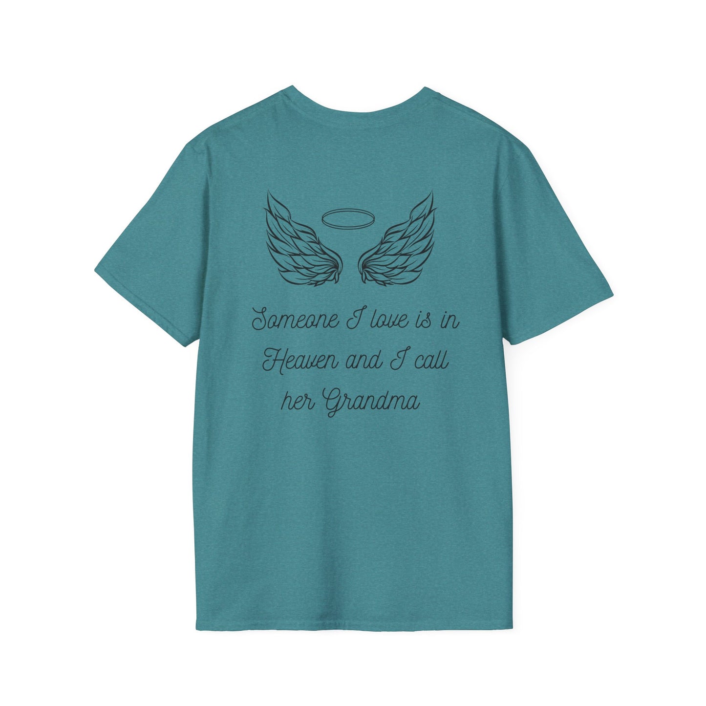 Heavenly Wings Unisex Softstyle T-Shirt – Someone I Love is in Heaven