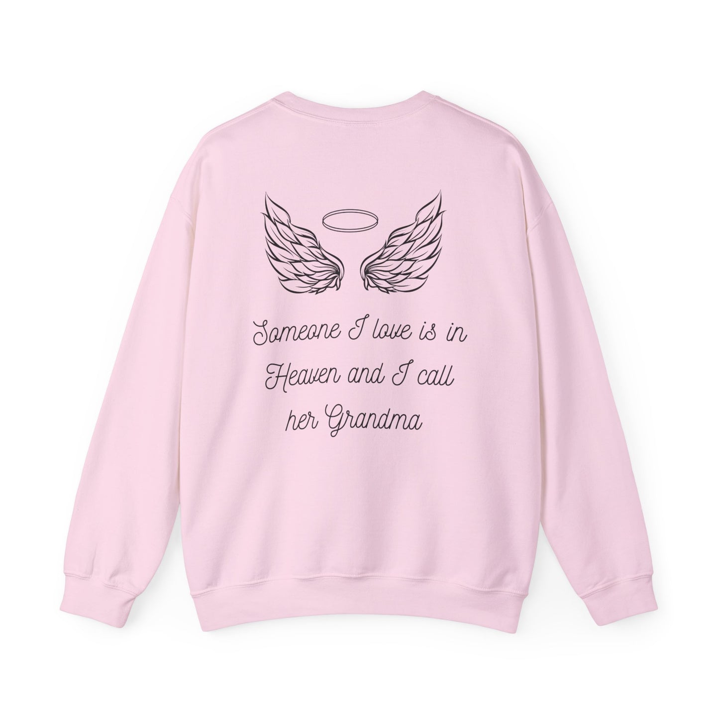 Comforting Angel Wings Crewneck Sweatshirt - Memory of Loved Ones