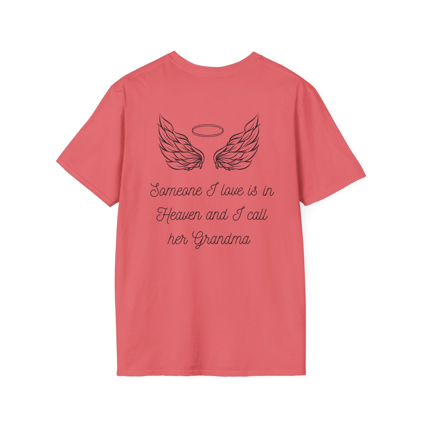 Heavenly Wings Unisex Softstyle T-Shirt – Someone I Love is in Heaven