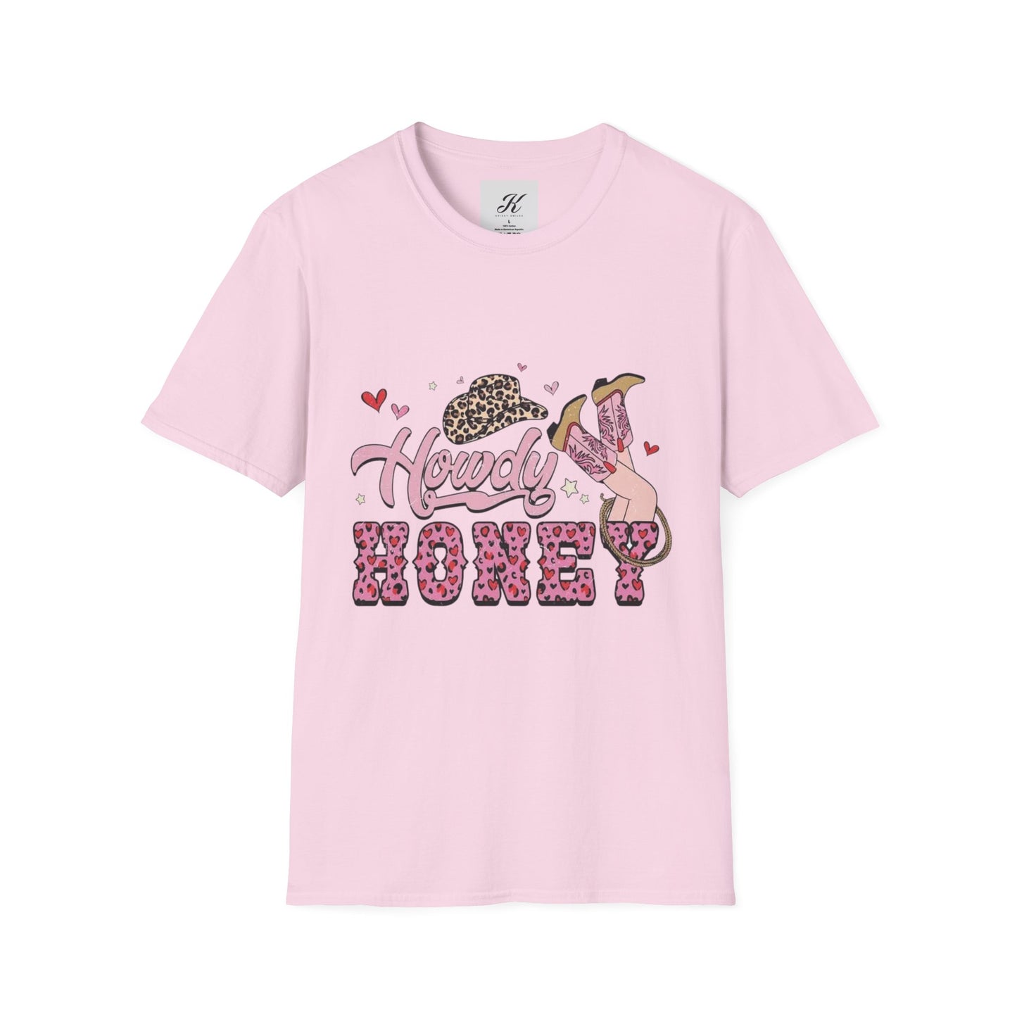 Howdy Honey Unisex Softstyle T-Shirt – Fun & Trendy Western Graphic Tee