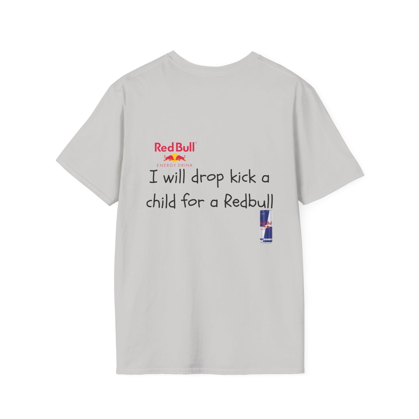 Funny Red Bull Energy Drink Unisex Softstyle T-Shirt