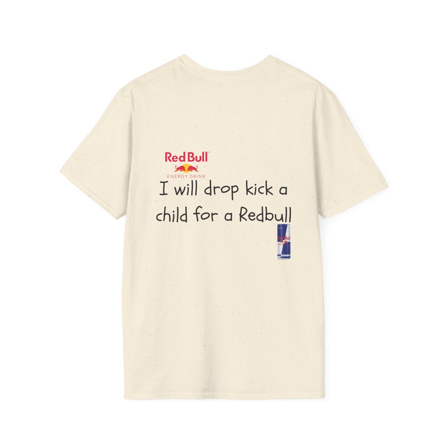 Funny Red Bull Energy Drink Unisex Softstyle T-Shirt