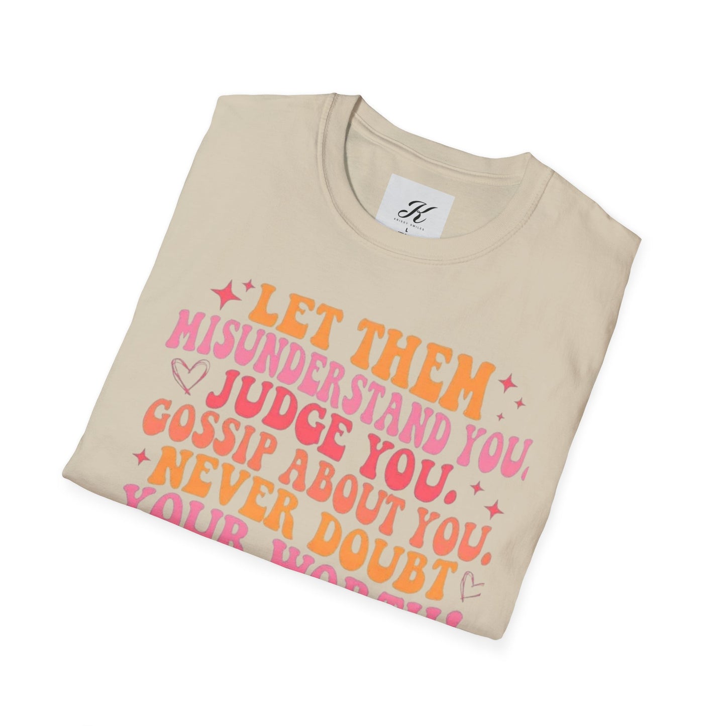 Inspirational Quote Unisex Softstyle T-Shirt - Keep Shining!