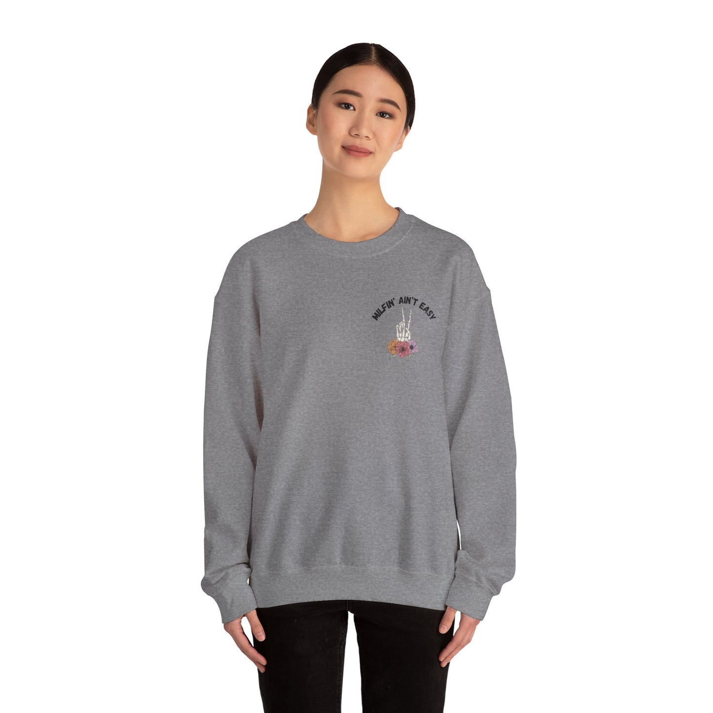 Funny MILF Sweatshirt for Moms – Perfect Gift for Mother's Day & Casual Wear