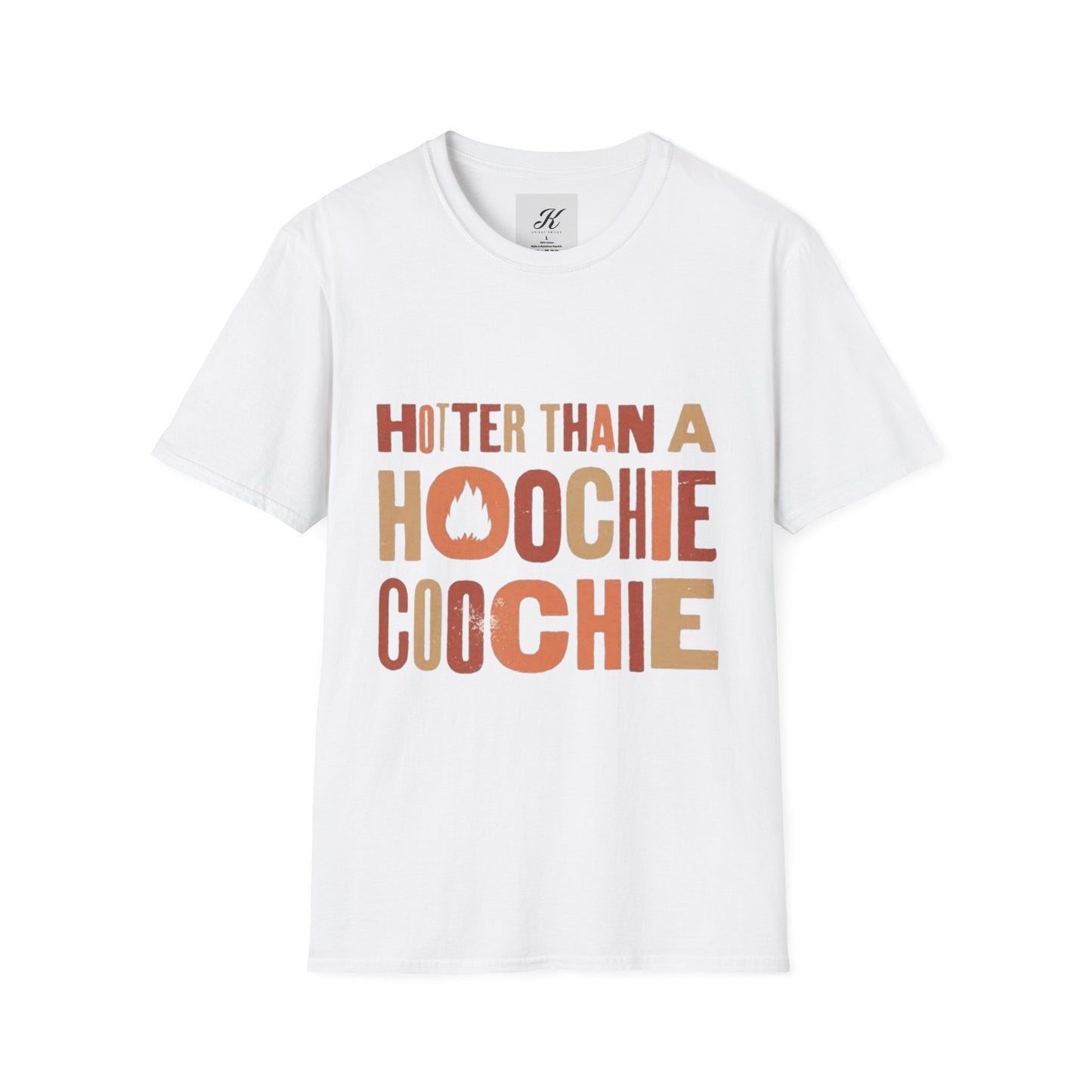 Funny Unisex T-Shirt - "Hotter Than A Hoochie Coochie" - Perfect for Parties & Summer Fun