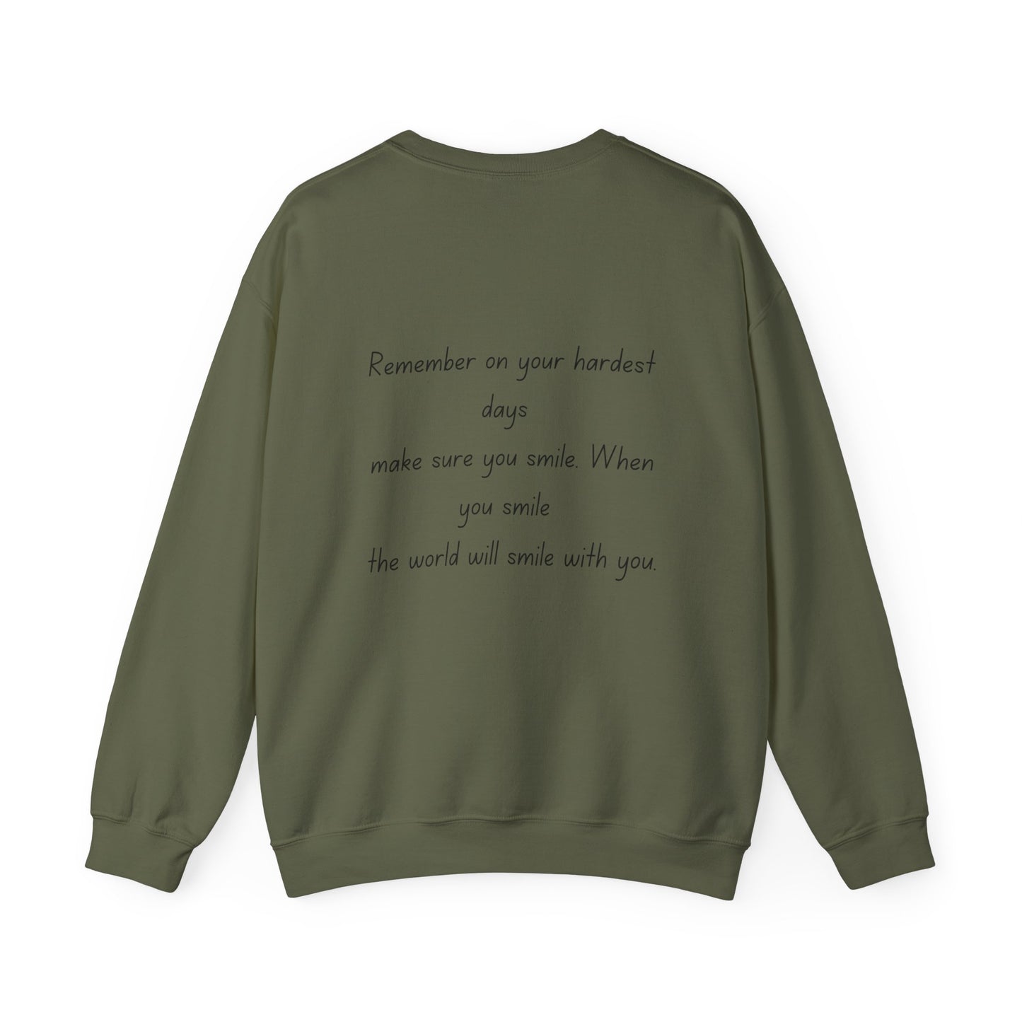 Inspirational Quote Crewneck Sweatshirt - Unisex Heavy Blend™