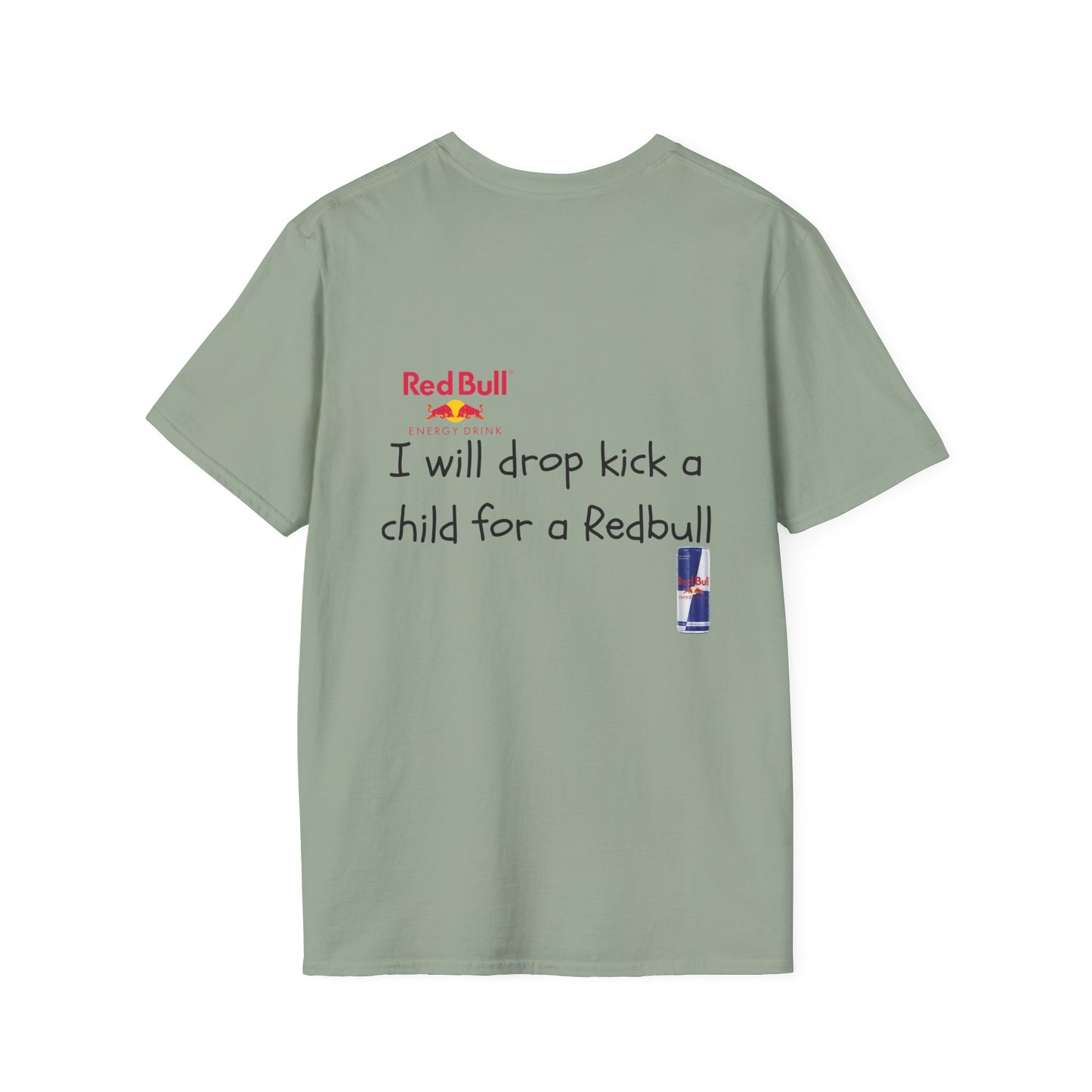 Funny Red Bull Energy Drink Unisex Softstyle T-Shirt