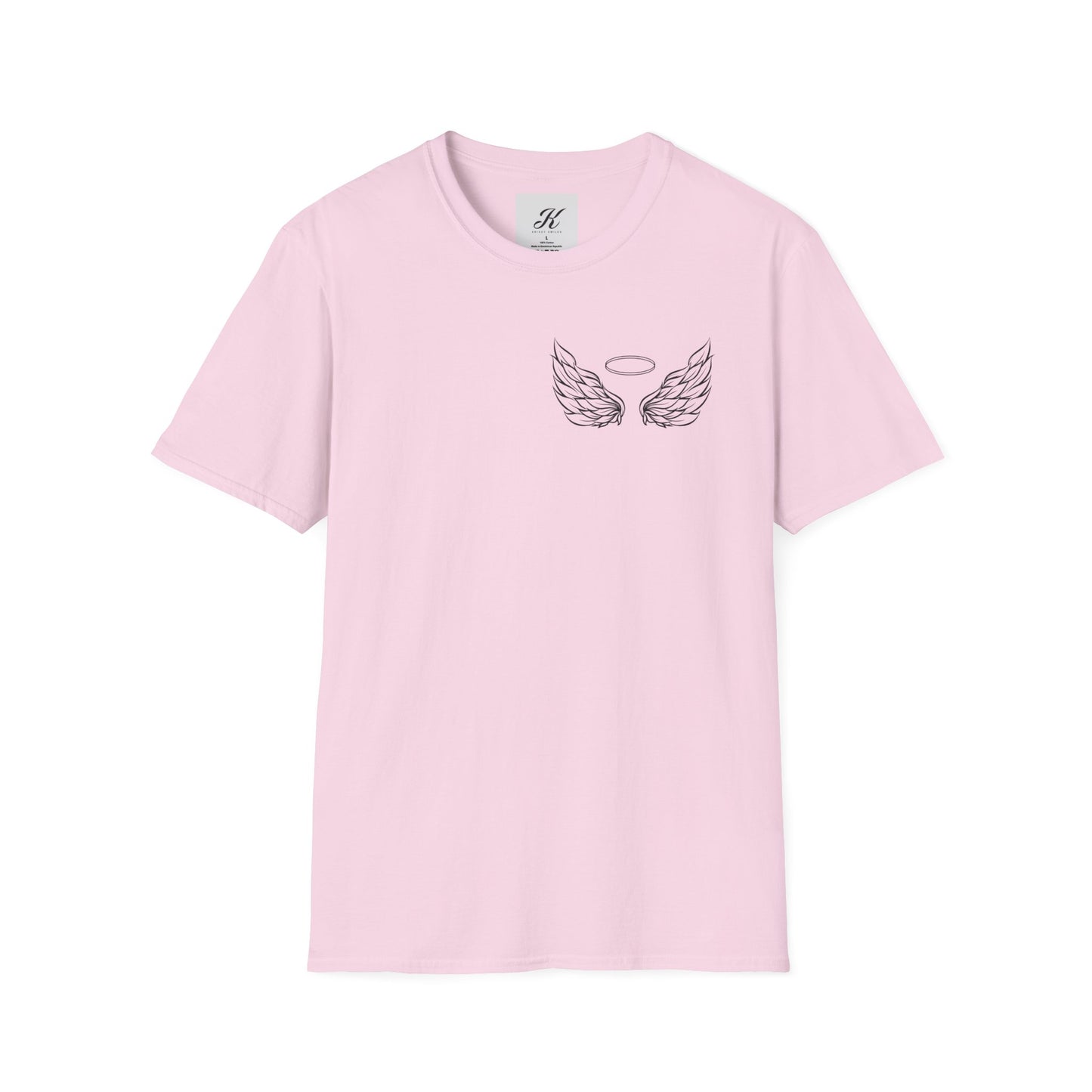 Heavenly Wings Unisex Softstyle T-Shirt – Someone I Love is in Heaven