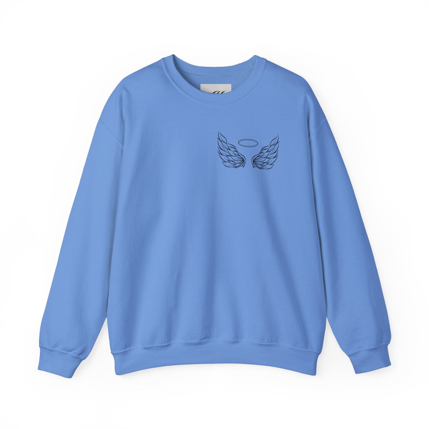 Comforting Angel Wings Crewneck Sweatshirt - Memory of Loved Ones