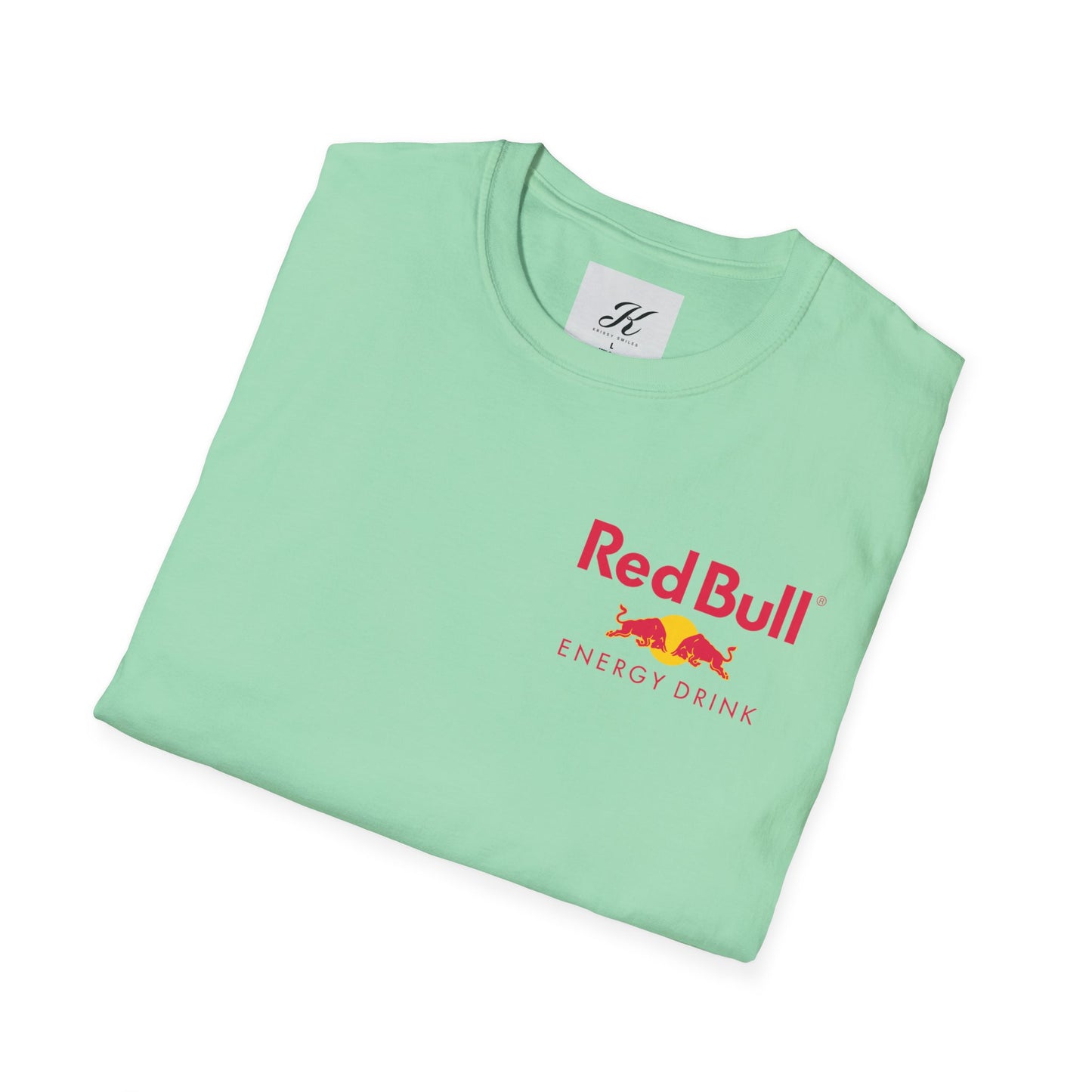 Funny Red Bull Energy Drink Unisex Softstyle T-Shirt