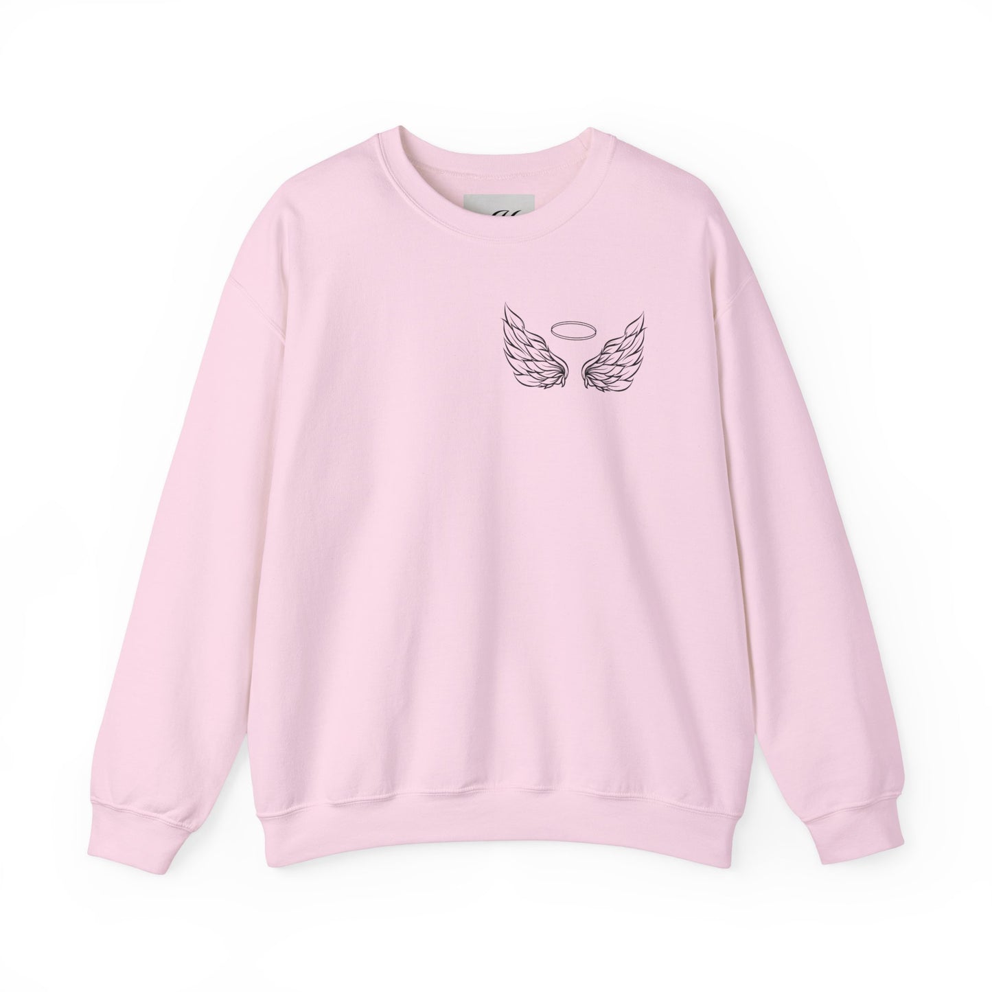 Comforting Angel Wings Crewneck Sweatshirt - Memory of Loved Ones