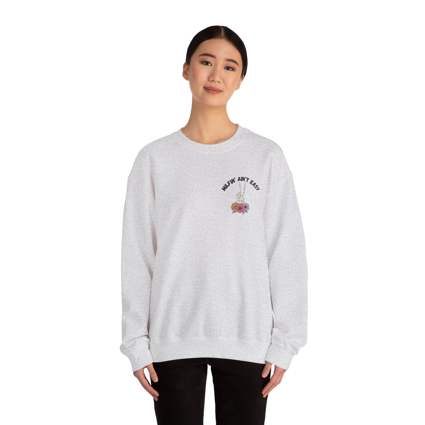 Funny MILF Sweatshirt for Moms – Perfect Gift for Mother's Day & Casual Wear