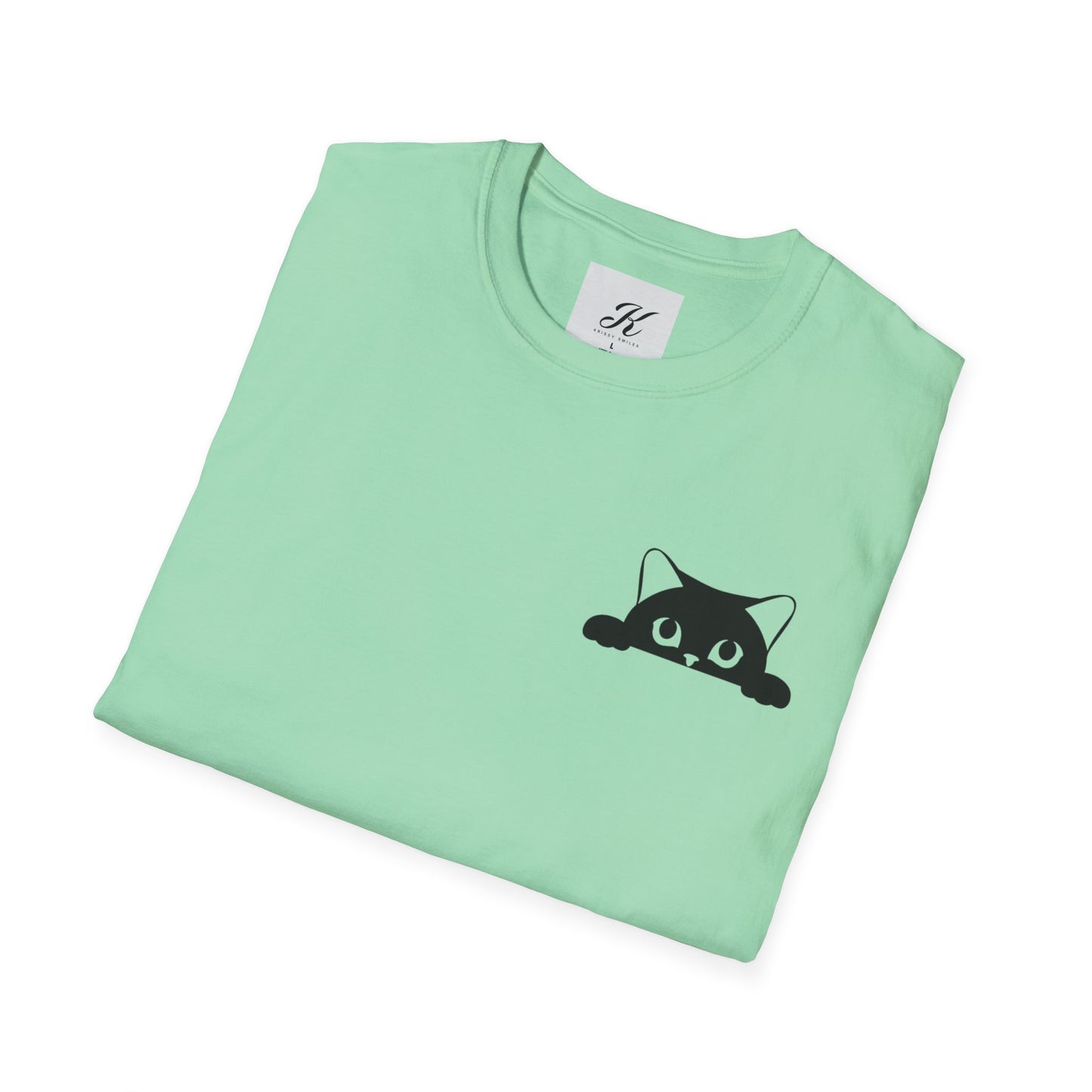 Cute Cat Mama Unisex Softstyle T-Shirt - Perfect Gift for Cat Lovers