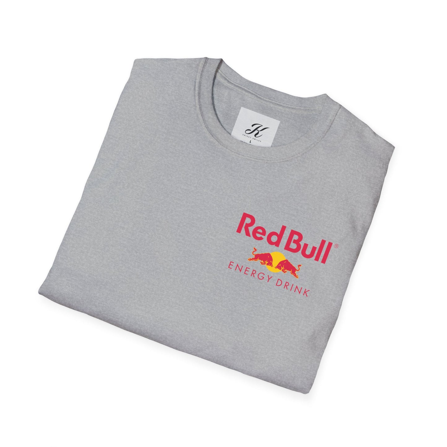 Funny Red Bull Energy Drink Unisex Softstyle T-Shirt