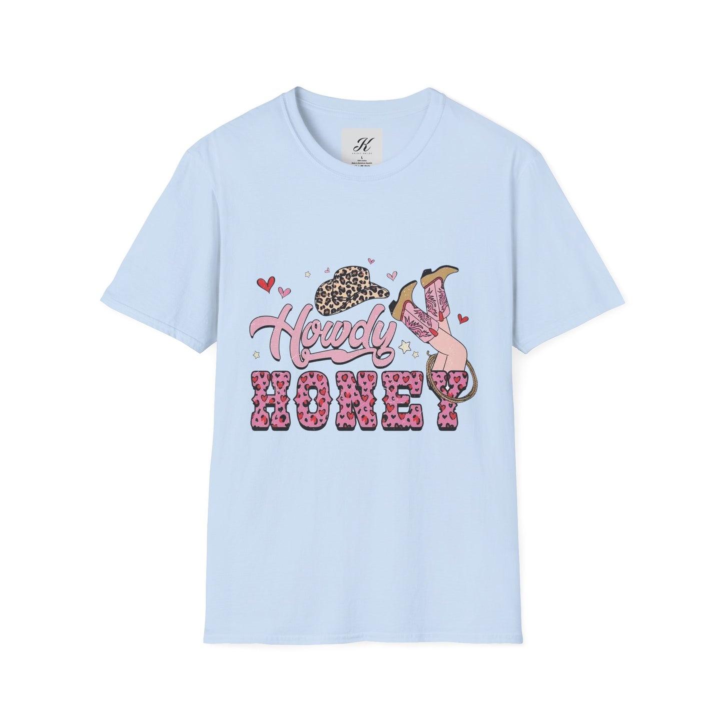 Howdy Honey Unisex Softstyle T-Shirt – Fun & Trendy Western Graphic Tee