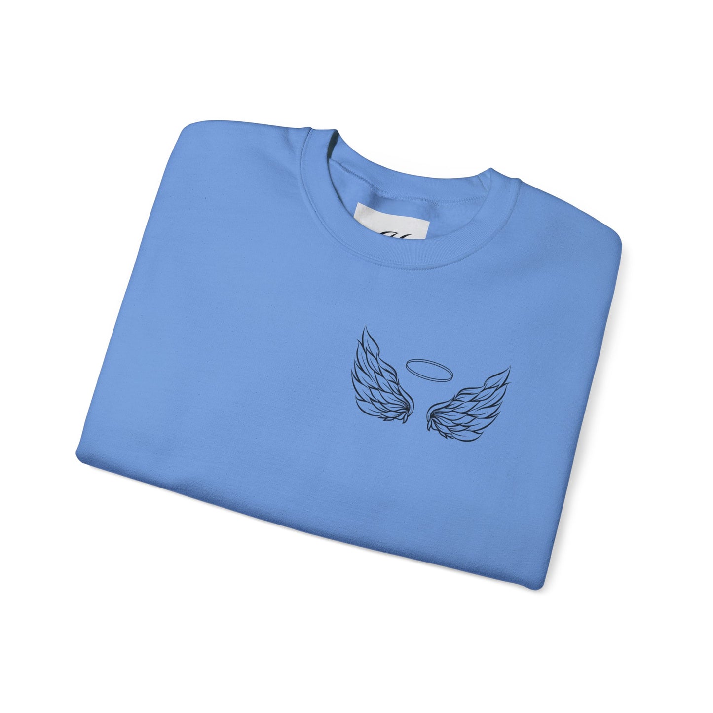 Comforting Angel Wings Crewneck Sweatshirt - Memory of Loved Ones