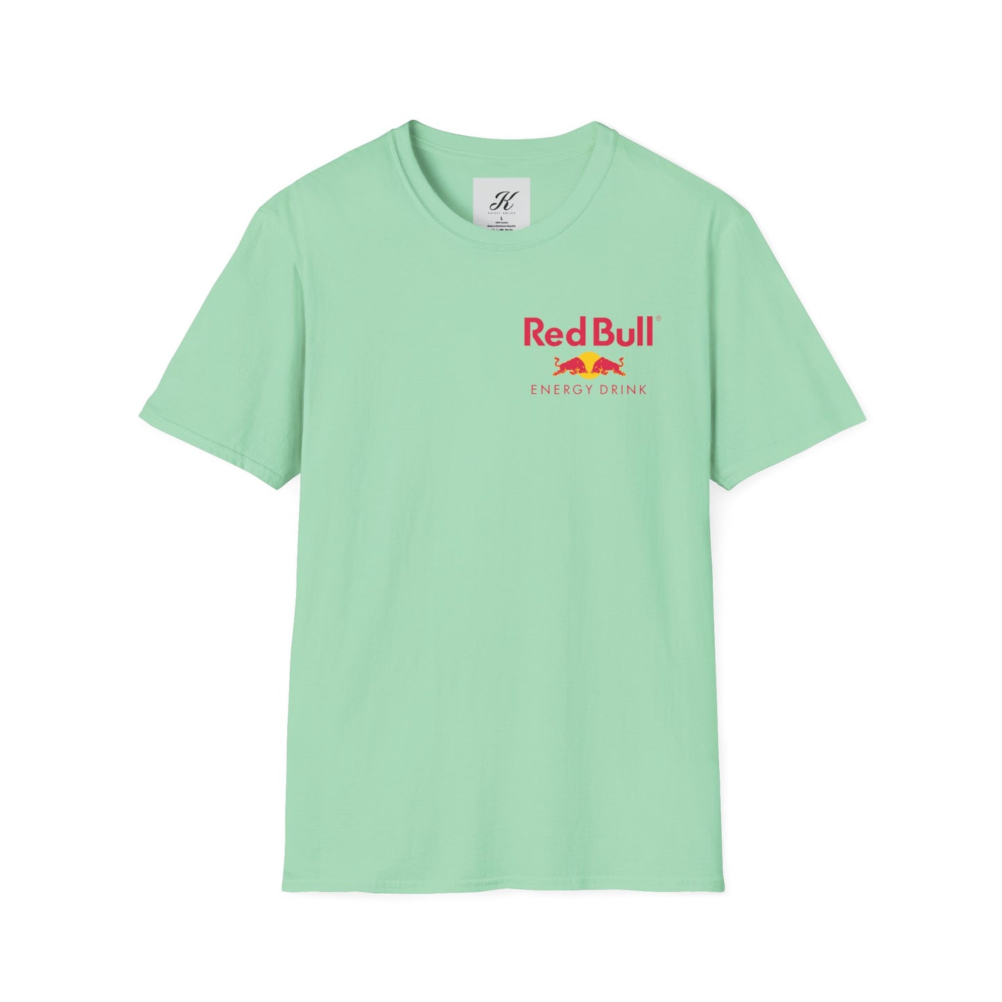 Funny Red Bull Energy Drink Unisex Softstyle T-Shirt